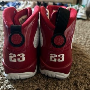 JORDAN Retro 9 (Gym Red/White) 9.5 men’s